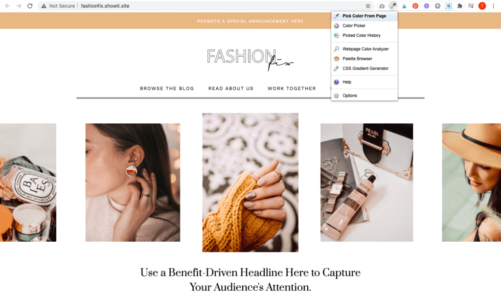 Fashion Fix Website